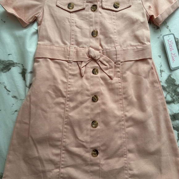 Little Lass Denim Dress - Picture 4 of 5